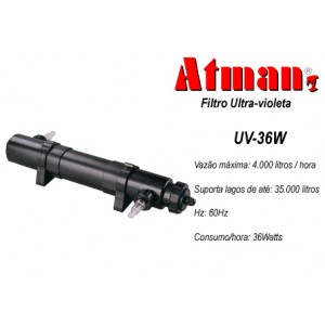 Filtro UV 36 W Atman
