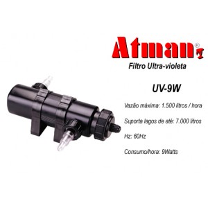 Filtro UV 9W Atman